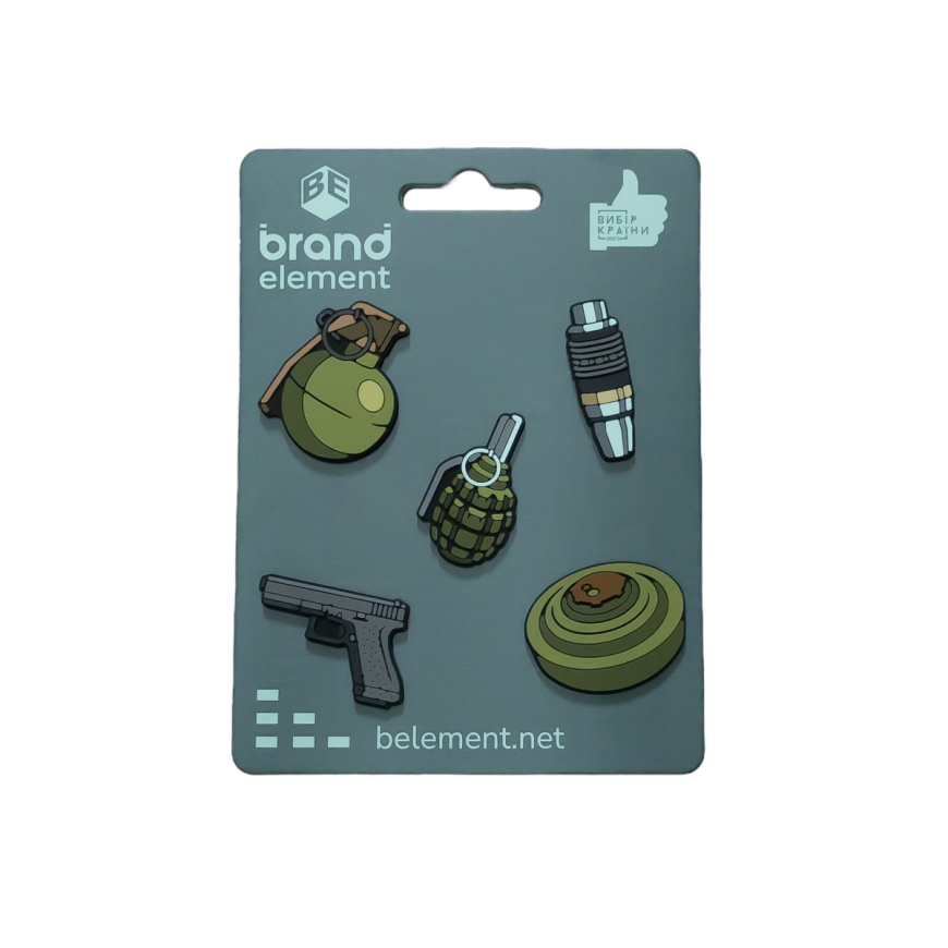 Джибітси Набір Military Mix Brand Element BE-449 - Зображення