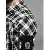 Сорочка фланелева BEZET Defender чорний/білий 11992 - Зображення №9