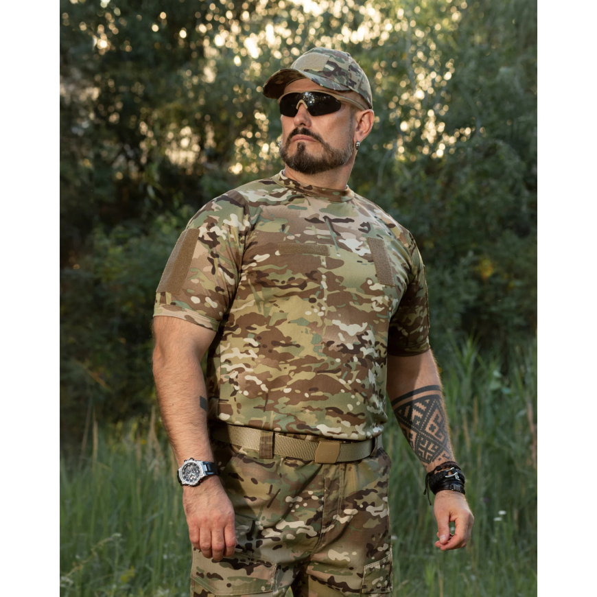 Футболка швидкосохнуча тактична BEZET   Coolmax 10729  - Зображення №2