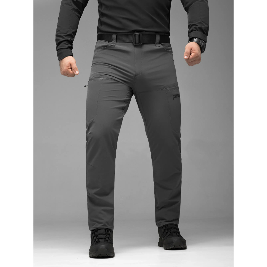 Брюки карго тактичні BEZET TactDry сірий 11958 - Зображення №2