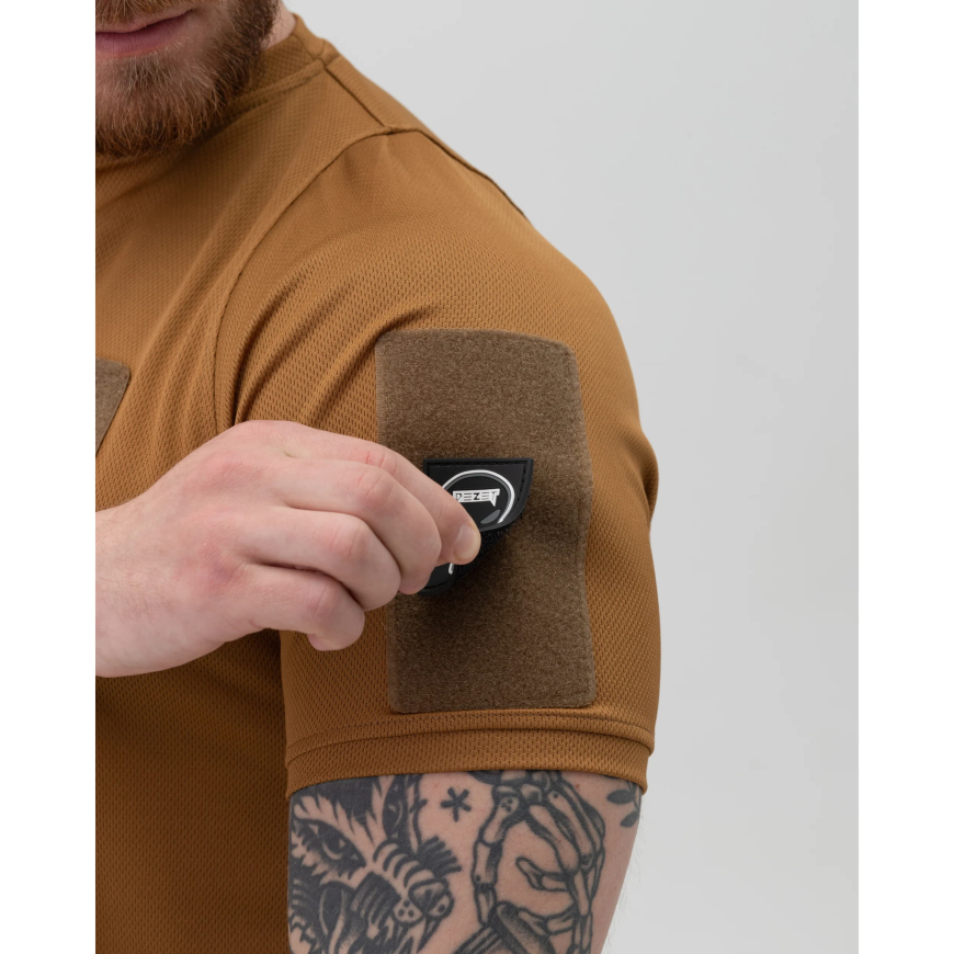 Футболка швидкосохнуча тактична BEZET Coolmax 10340  - Зображення №4