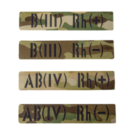 Патч Camotec Група крові 8611 