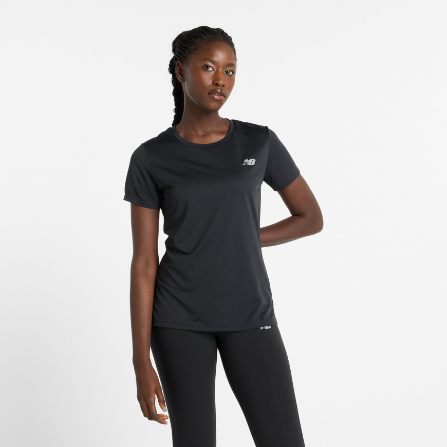 Футболка жіноча Sport  New Balance  WT51244BK - Зображення