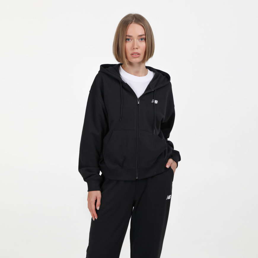 Худі жіноче NB Small Logo WJ41501BK - Зображення