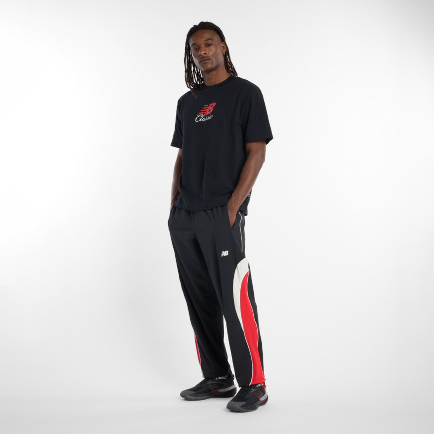 Футболка чоловіча NB Hoops Classic MT53610BK - Зображення №3