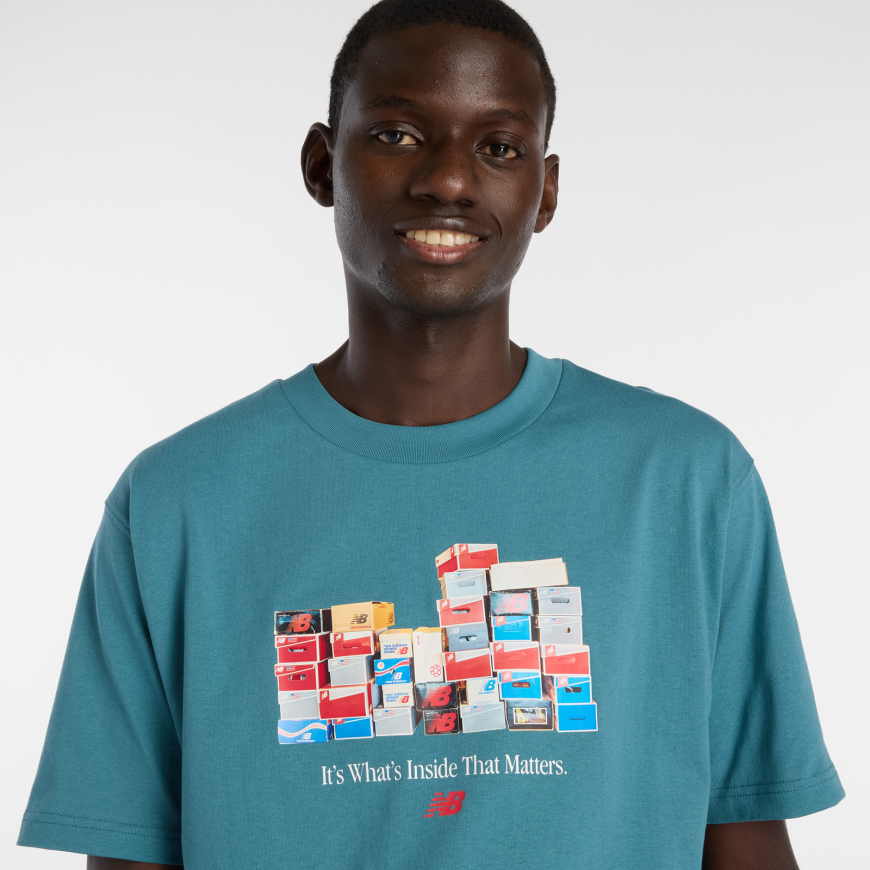 Футболка New Balance Boxes  MT61H0DXAAZ - Зображення №4