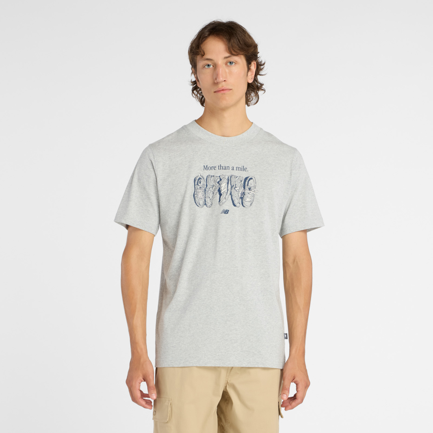 Футболка  чоловіча New Balance Miler MT61778SAG - Зображення