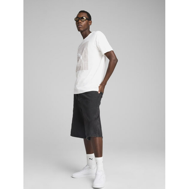 Футболка чоловіча Puma Graphics Wording Tee  68482502 - Зображення №3