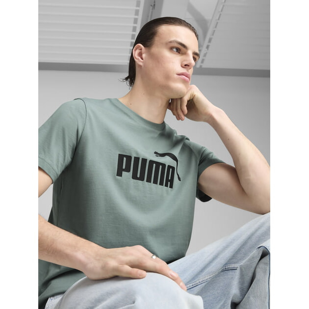 Футболка довга чоловіча Puma Ess No. 1 Logo Tee   68253330 - Зображення №4