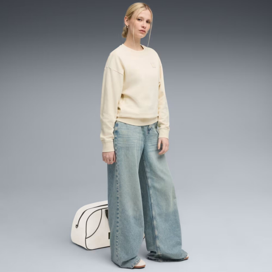 Світшот жіночий PUMA Essentials Elevated Comfort Crew Sweatshirt Women 68809999 - Зображення №3