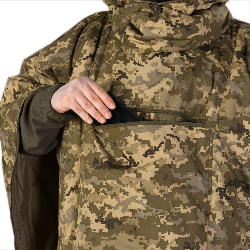 Пончо-трансформер Camotec  утеплене Кірея 9304 - Зображення №3