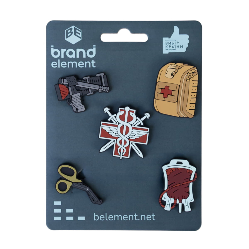 Набір Джиббітсів Brand Element "Парамедик" BE-502 - Зображення