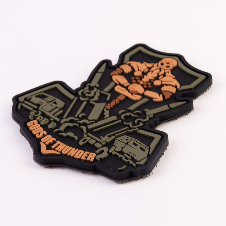 ПВХ патч (шеврон) "Боги грому" Brand Element BE-045 - Зображення №3