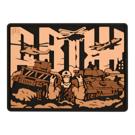 Шеврон Двіж Brand Element  BE-001