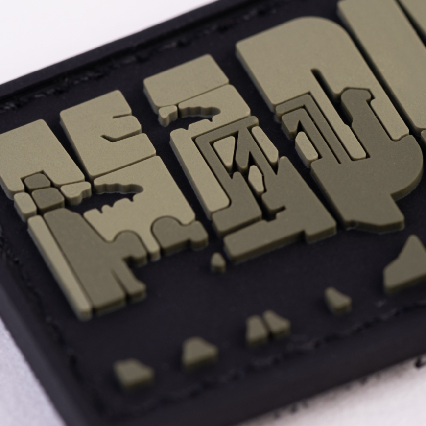 ПВХ патч (шеврон) "Маріуполь" олива BE-034 - Зображення №3