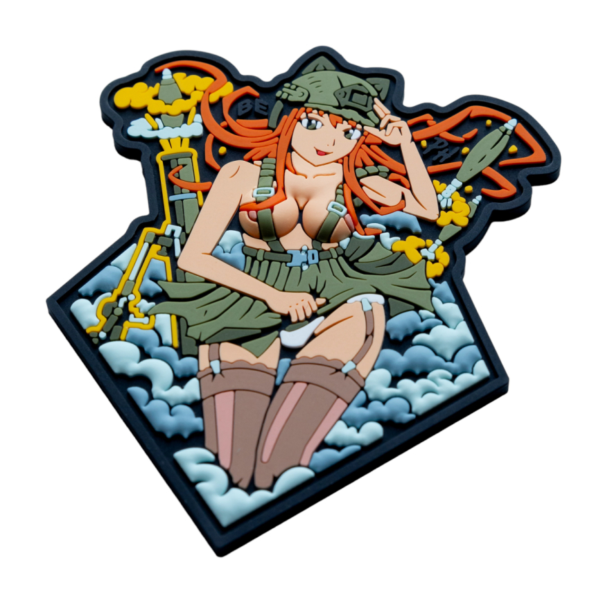 Шеврон Anime Girl Brand Element  BE-258 - Зображення №3