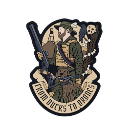 ПВХ Патч (шеврон)Brand Element "From ducks to drones" BE-701