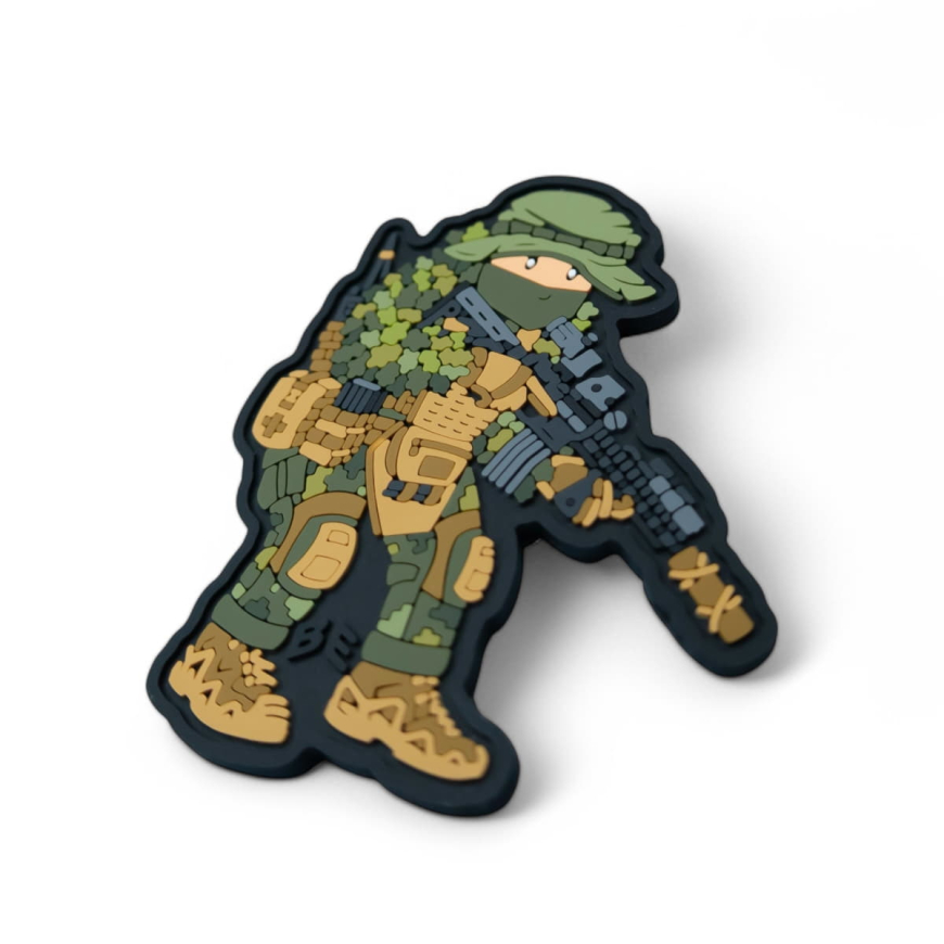 ПВХ патч (шеврон) Brand Element "Розвідник"  BE-339 - Зображення №2