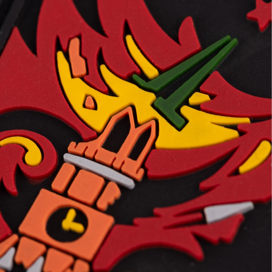 ПВХ патч (шеврон) Brand Element "Заміновано"  BE-028 - Зображення №4