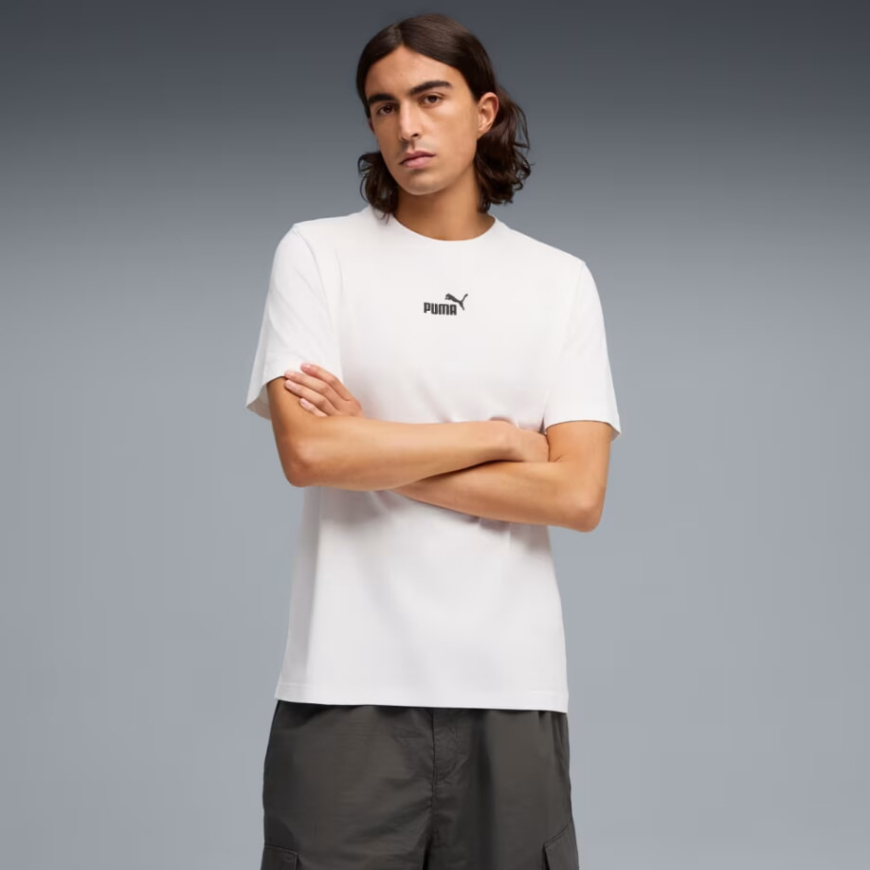 Футболка чоловіча PUMA Essentials Small No.1 Logo Tee Men 69291202 - Зображення