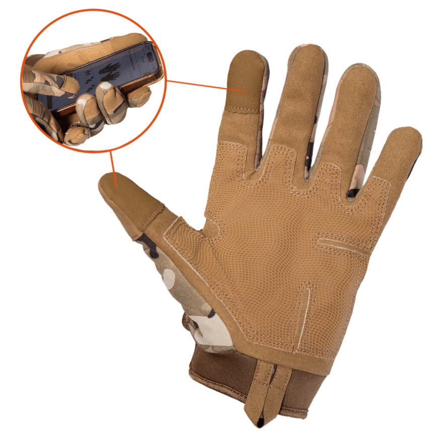 Рукавички Tac 4.0  Camotec 9381 - Зображення №6