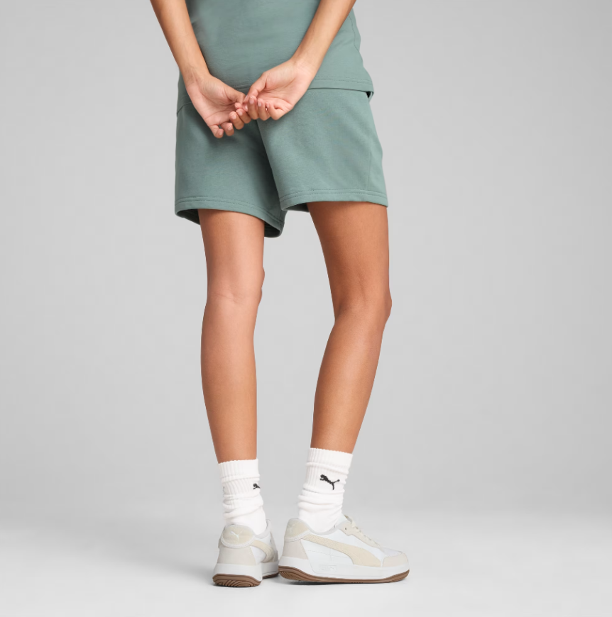 Шорти жіночі PUMA   ESS SCRIPT 5" High-Waist Shorts Women 68498430 - Зображення №2