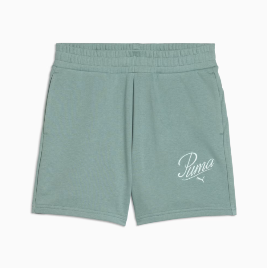 Шорти жіночі PUMA   ESS SCRIPT 5" High-Waist Shorts Women 68498430 - Зображення №4