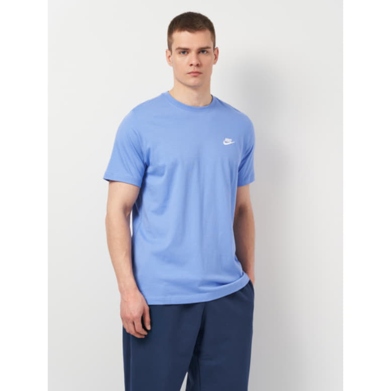 Футболка чоловіча  NIKE SPORTSWEAR CLUB LIGHT AR4997-450 - Зображення №3