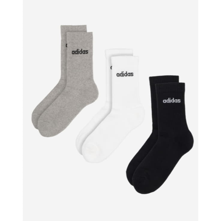 Три пари шкарпеток ADIDAS Linear Crew Cushioned IC1302 - Зображення №2