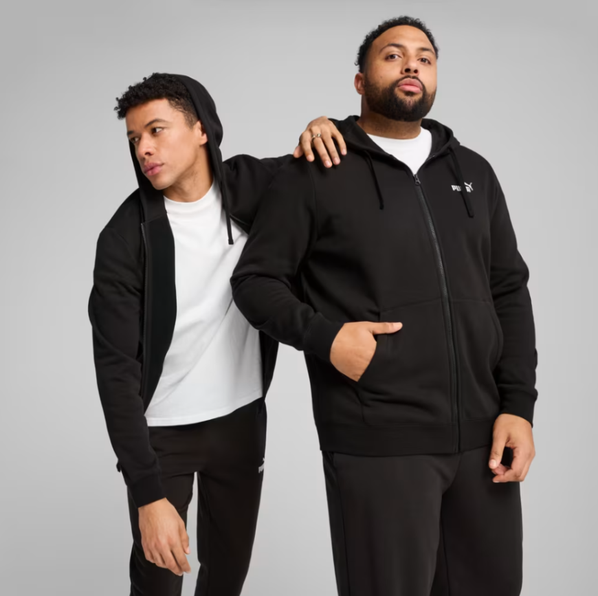 Кофта PUMA  Essentials No. 1 Logo Full-Zip Hoodie Men  68258601 - Зображення