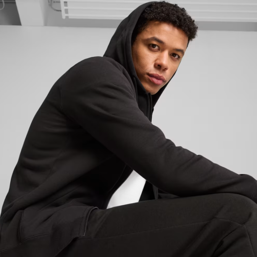 Кофта PUMA  Essentials No. 1 Logo Full-Zip Hoodie Men  68258601 - Зображення №4