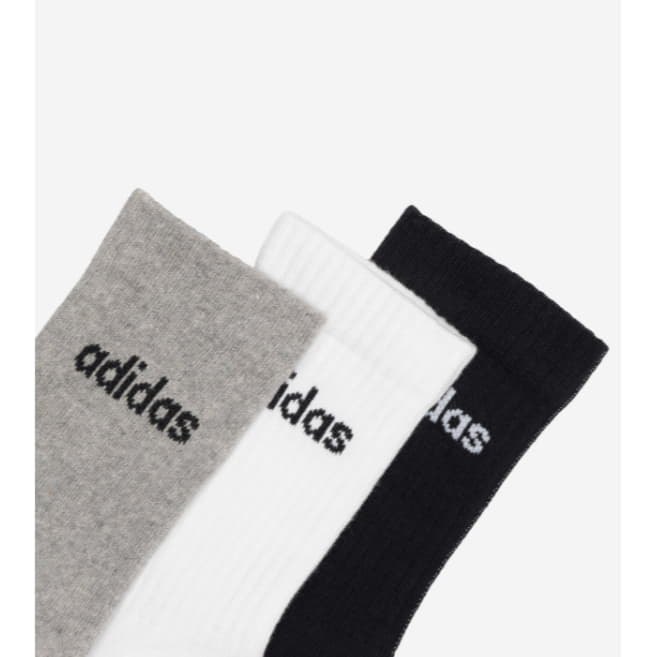 Три пари шкарпеток ADIDAS Linear Crew Cushioned IC1302 - Зображення №3