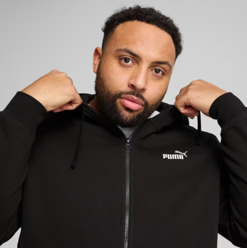 Кофта PUMA  Essentials No. 1 Logo Full-Zip Hoodie Men  68258601 - Зображення №3