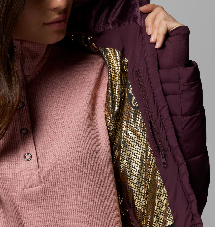 Куртка жіноча Columbia Women's Joy Peak™ II Mid Hooded Jacket 2088641 - Зображення №7