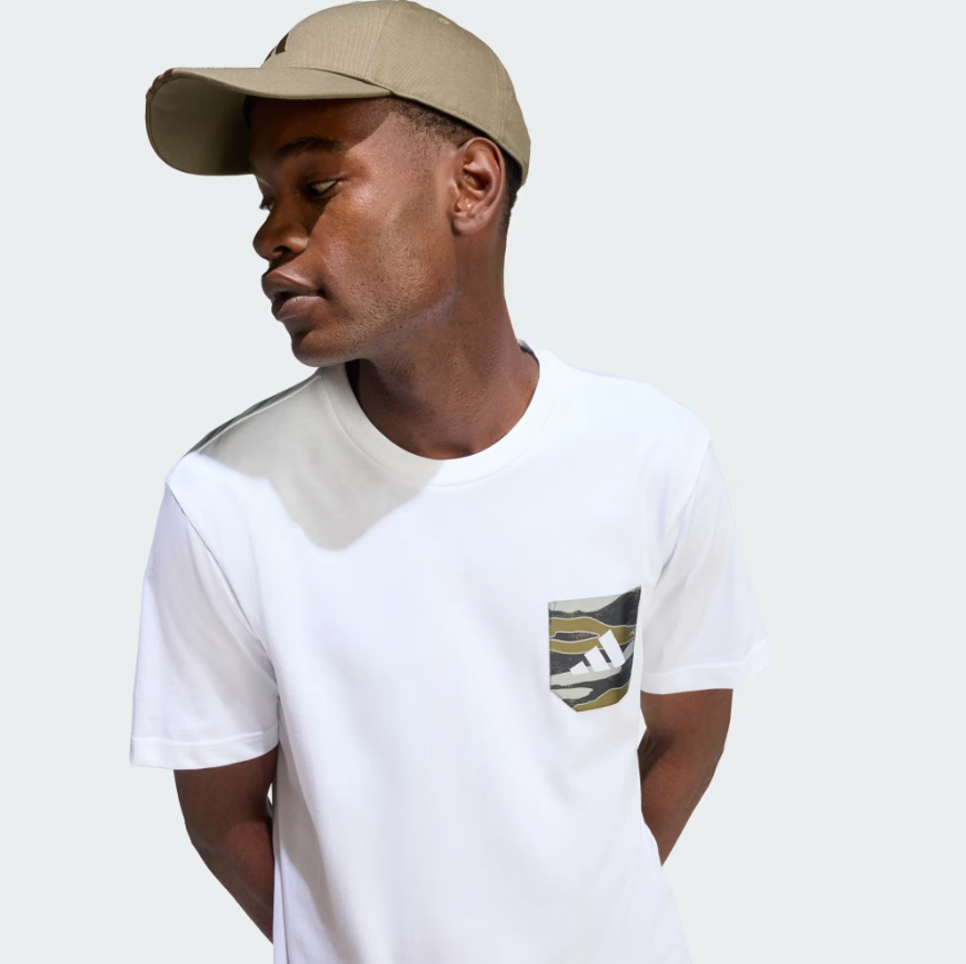 Футболка чоловіча  ADIDAS   JZ7498 - Зображення №2