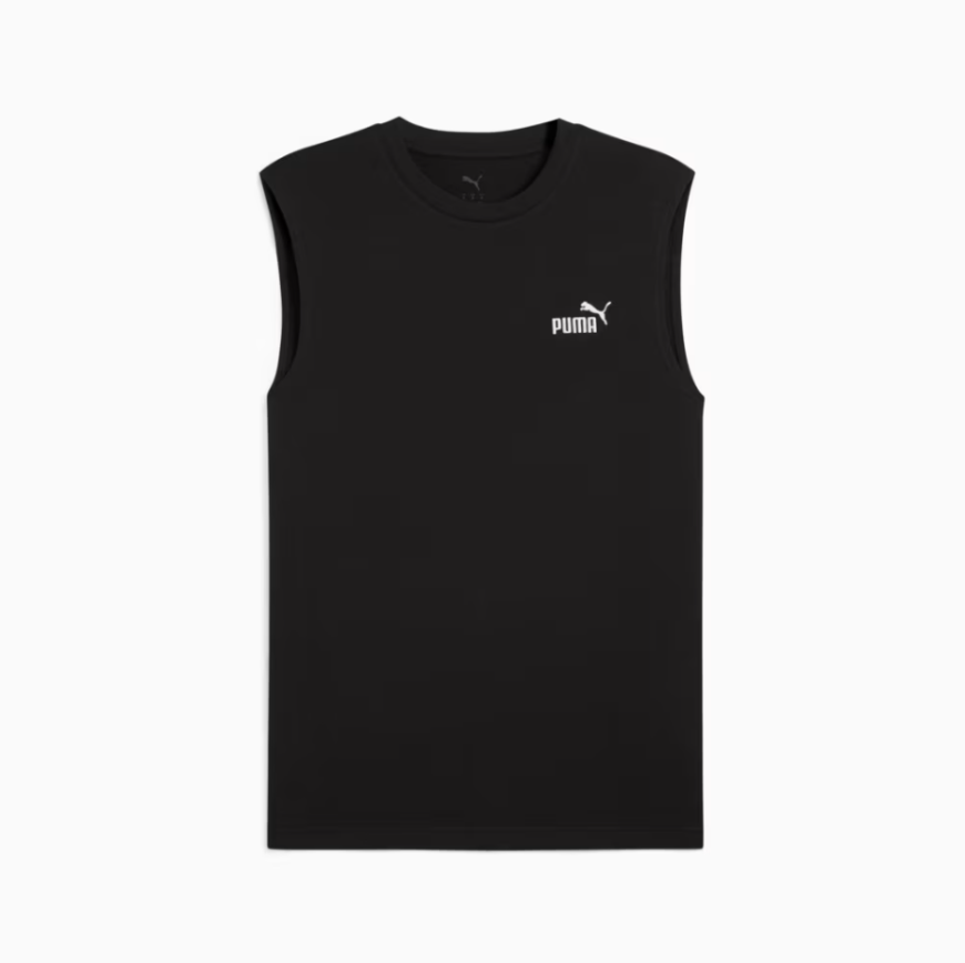 Спортивна майка чоловіча Puma Ess No. 1 Logo Sleeveless Tee 68262601 - Зображення №6