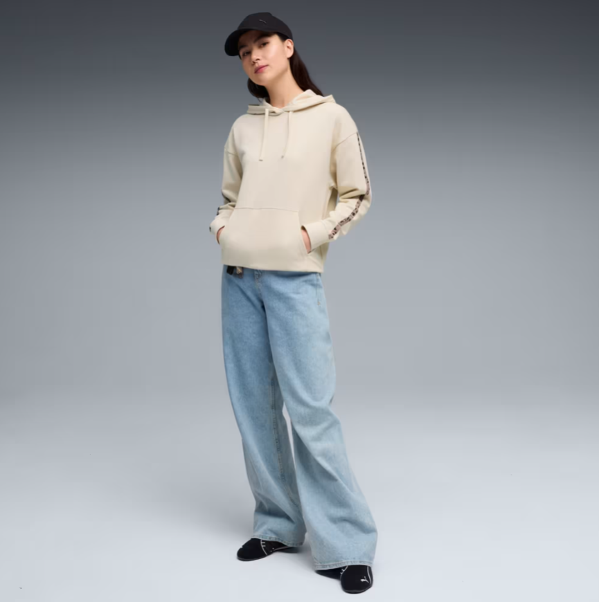 Худі жіноче PUMA  Essentials Graphics Animal Hoodie Women 69182287 - Зображення №3