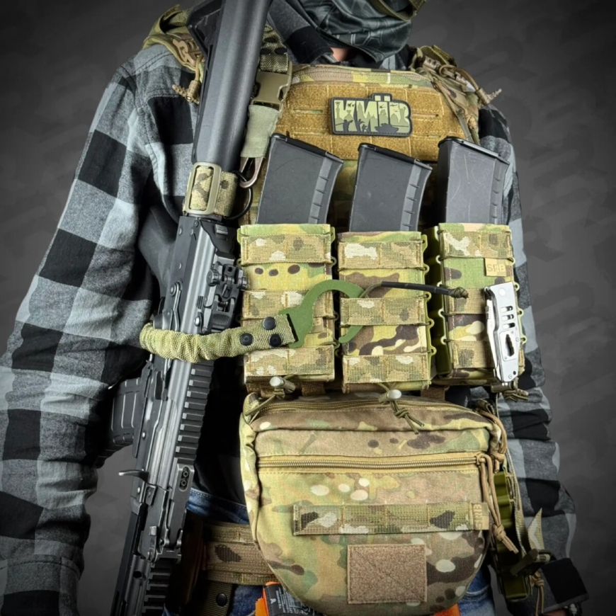 Одноточковий ремінь з комплектом кріплень до плитоноски RAGNAROK THOR-SET-M  - Зображення №6