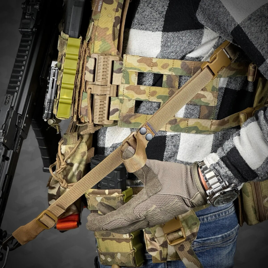 Ремінь збройовий RAGNAROK одно/двоточковий FORSETI4  - Зображення №4