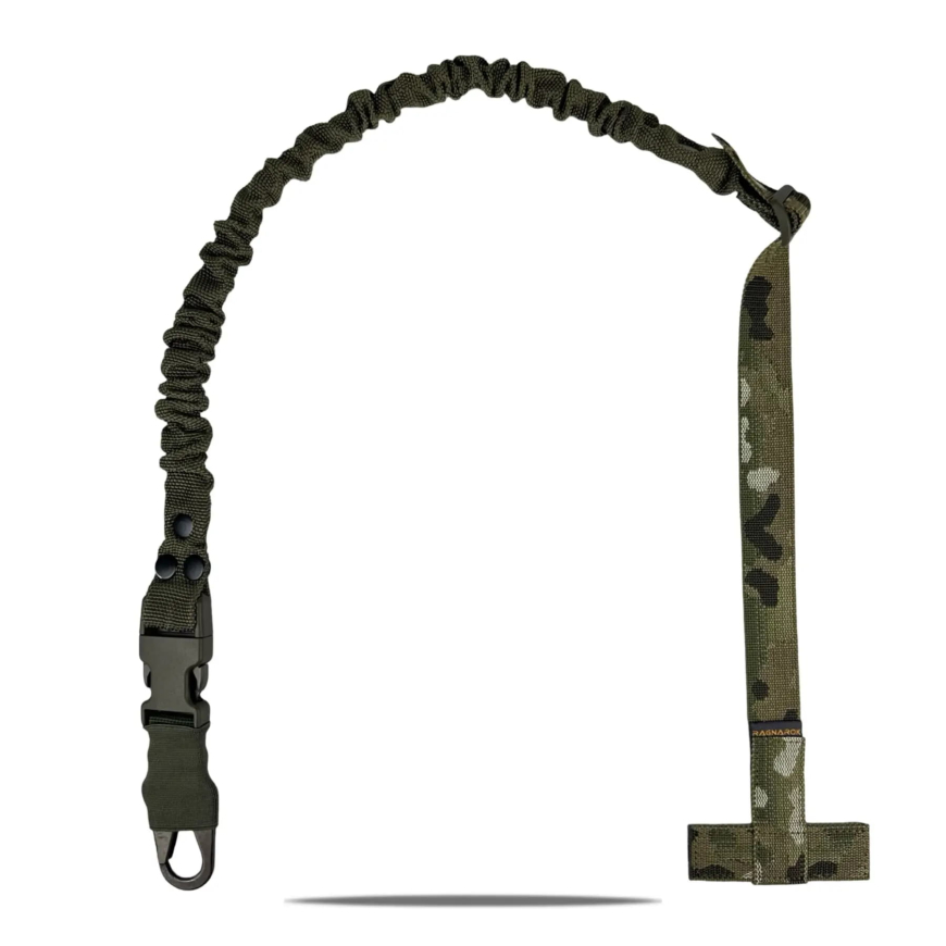 Одноточковий плечовий ремінь RAGNAROK з кріпленням до плитоноски THOR2 - Зображення