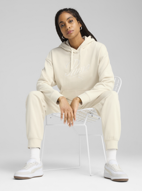 Худі жіноче Puma Ess Script Comfort Hoodie Tr 68498387 - Зображення №2