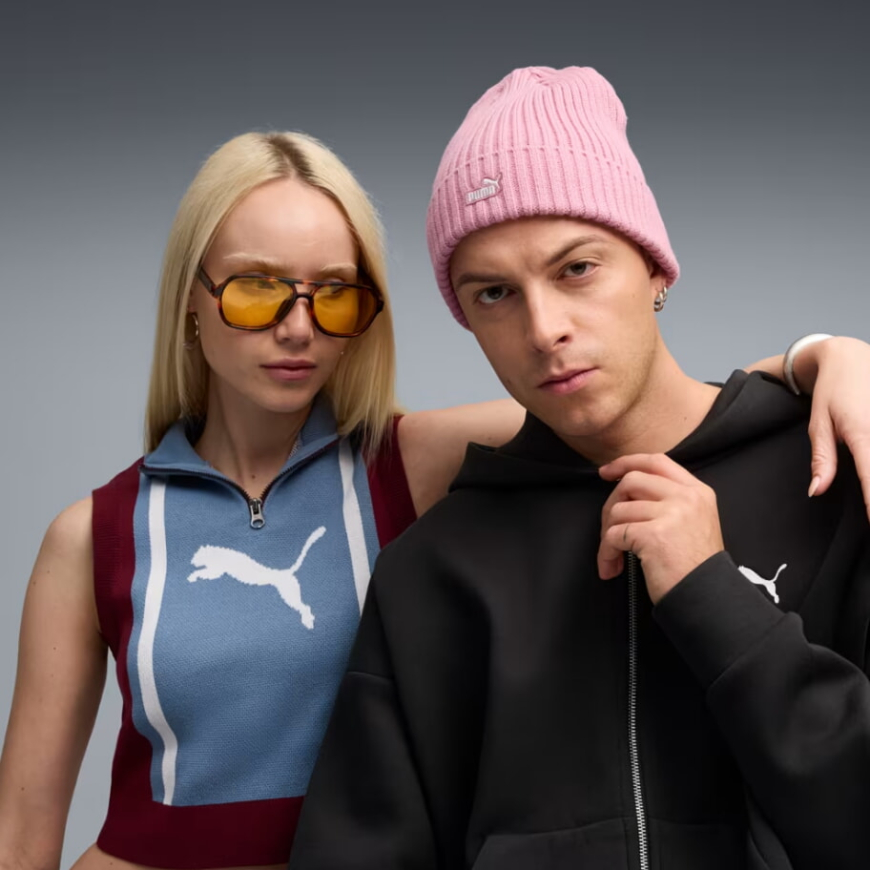 Шапка PUMA Essentials Patch Mid Crown Beanie 02641703 - Зображення №4