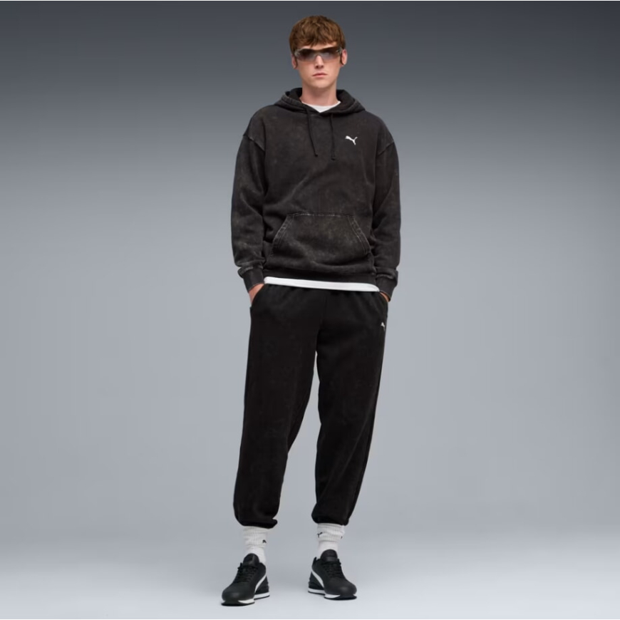 Худі чоловіче PUMA Essentials Elevated Relaxed Wash Hoodie Men 68804901 - Зображення №3