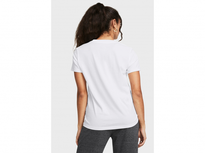 Футболка жіноча Under Armour Campus Core  1383648-100 - Зображення №2
