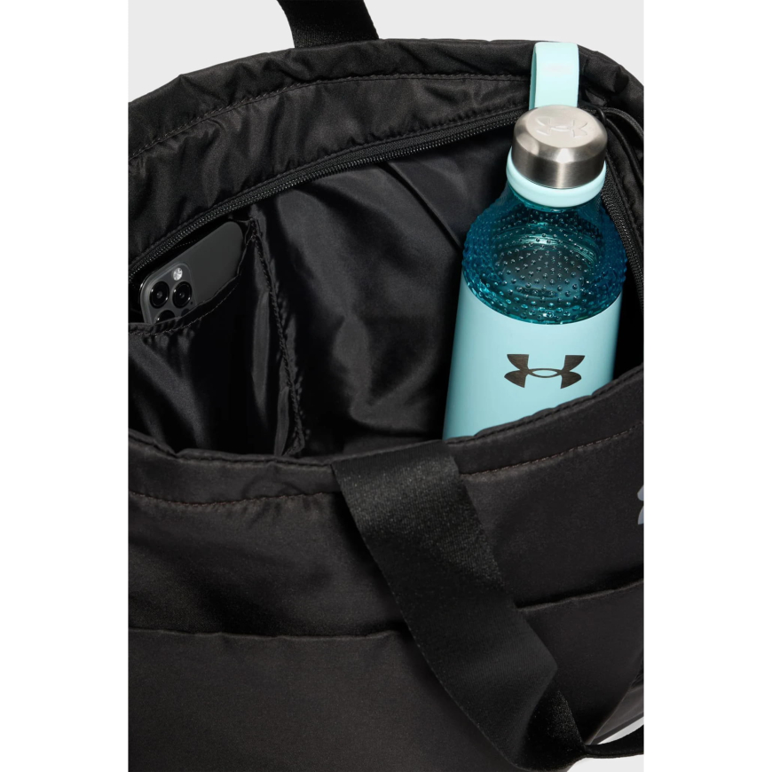 Жіноча чорна спортивна сумка Under Armour  Studio Lite Tote 1388920-001 - Зображення №4