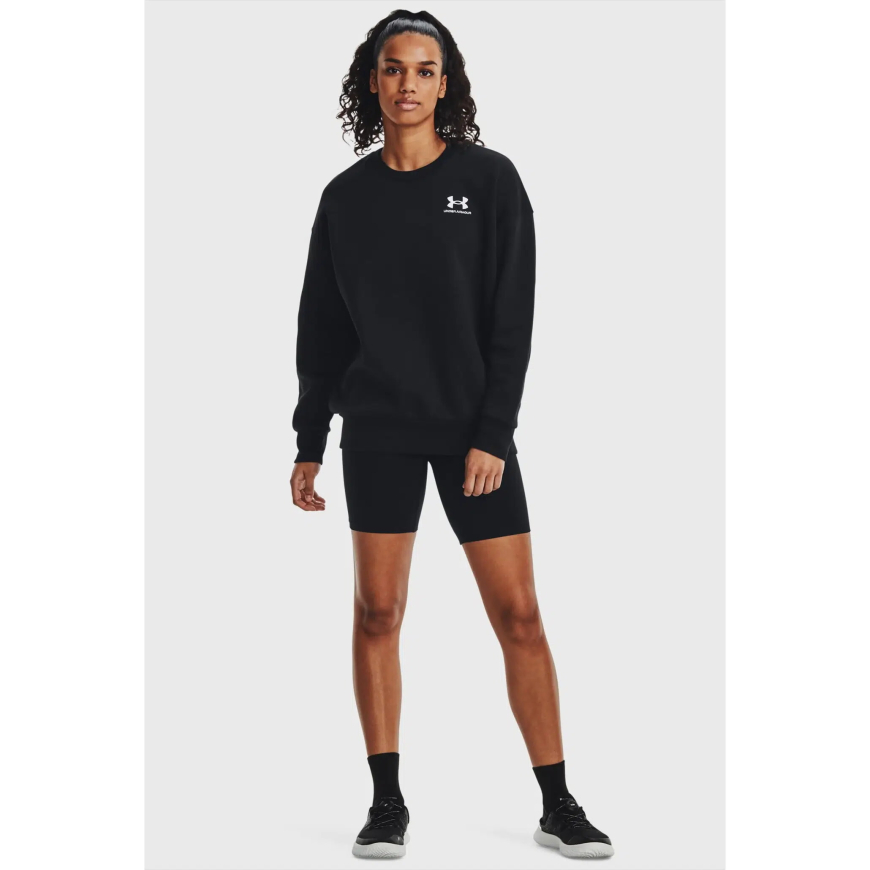 Жіночий світшот Under Armour Essential Flc OS Crew 1379475-001 - Зображення