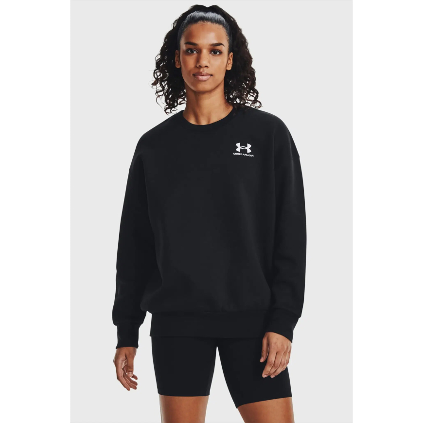 Жіночий світшот Under Armour Essential Flc OS Crew 1379475-001 - Зображення №2